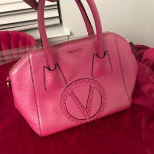 Mario Valentino Pink Satchel